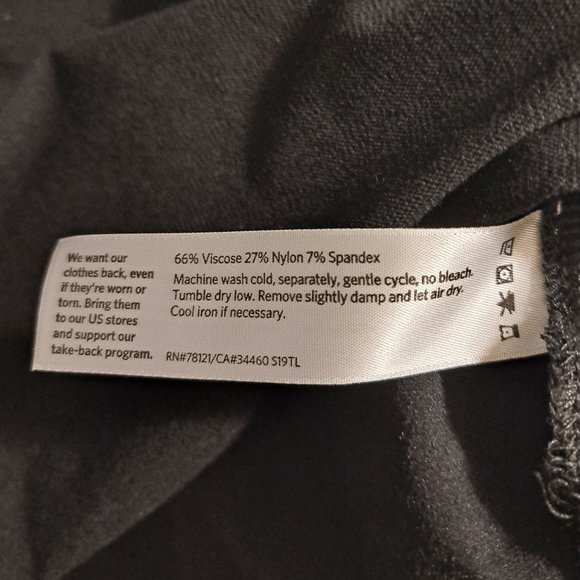 Eileen Fisher Bateau Neck High-Low Top Size 2X - Picture 8 of 8